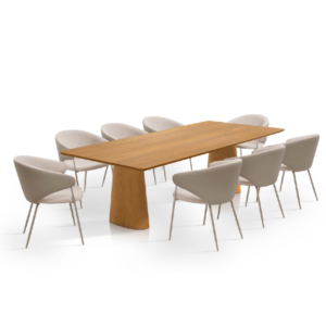 Mesa de Jantar Viena - Aço Mobília